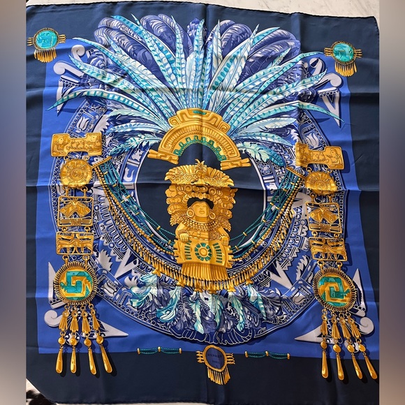 Hermes Silk Scarf 34” x 34” - Picture 2 of 8